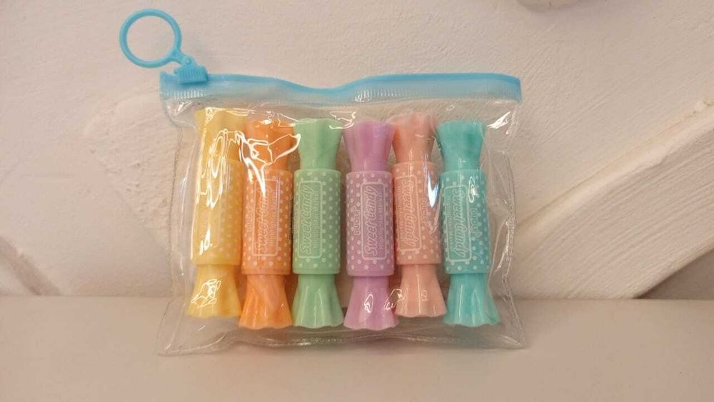 Набор текстовыделителей &quot;Sweet candy&quot;, 6 шт