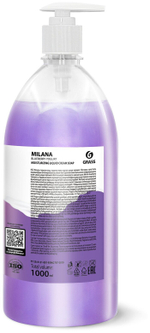 МЫЛО-КРЕМ GRASS MILANA ЖИДК ЧЕРНИКА/ЙОГУРТ 1Л