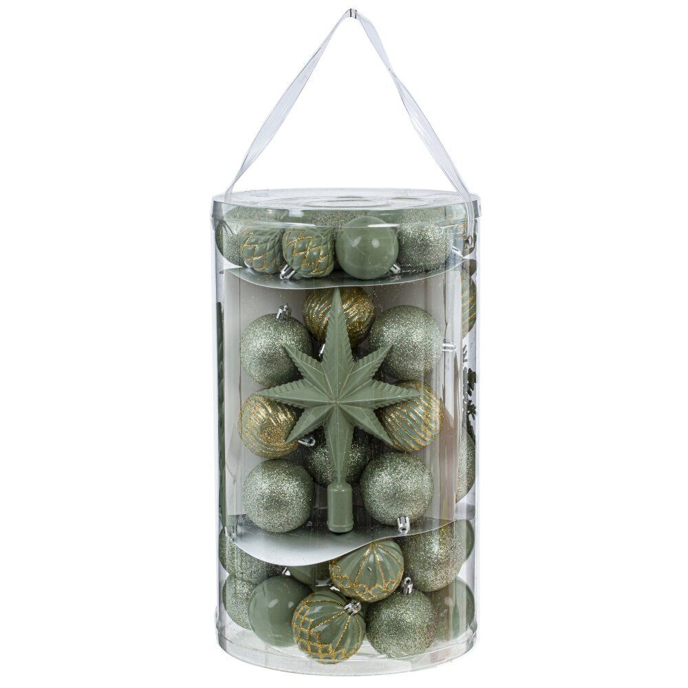 GAEM Набор из 56шт Украшение новогоднее "Шар", L21 W21 H37 см