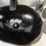 Каменная раковина из речного камня RS-05287 (45*34*15) 0861 из натурального камня