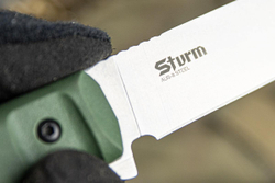 Нож Kizlyar Supreme Sturm AUS-8 SW Olive