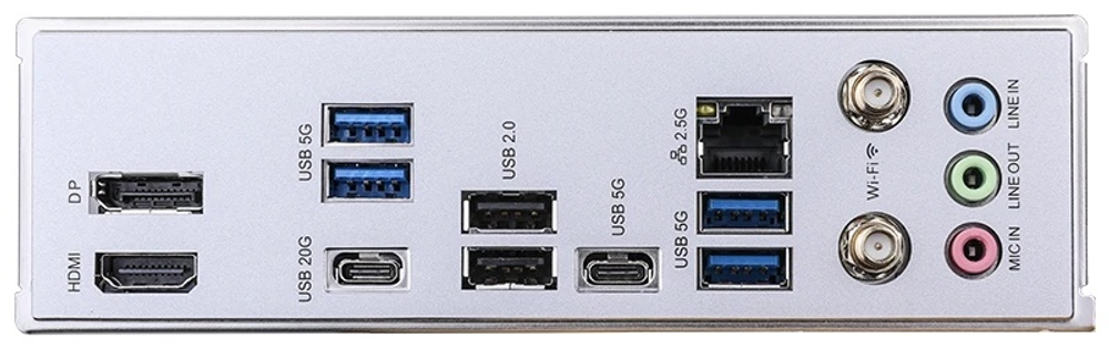 Материнская плата Colorful BATTLE-AX B860M-WHITE WIFI V20