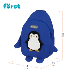 Рюкзак Först F-Kids "Frosty Friend" 21*14*7,5см, 1 отделение, уплотненная спинка