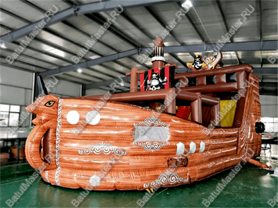 Надувной корабль "Весёлый Роджер Brown"