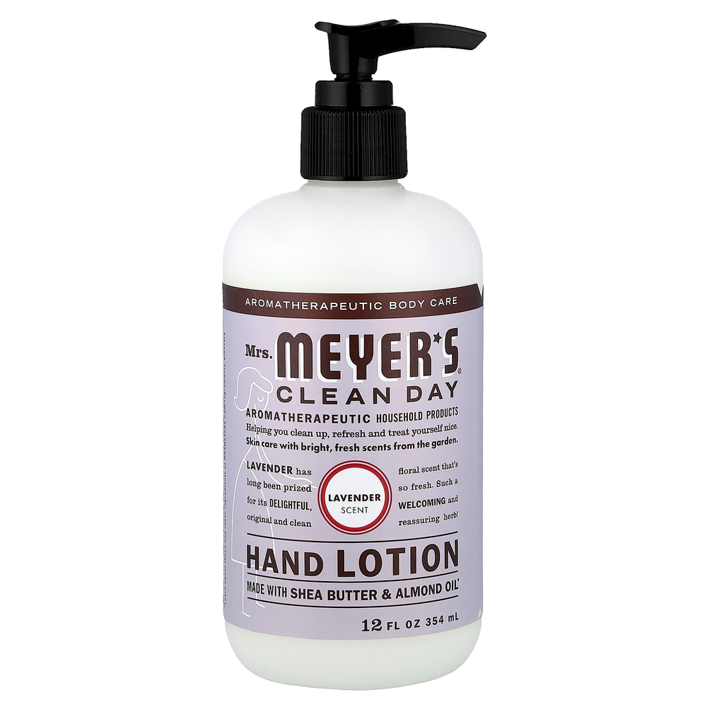 Mrs. Meyers Clean Day, Лосьон для рук, с лавандой, 354 мл (12 жидк. Унций)