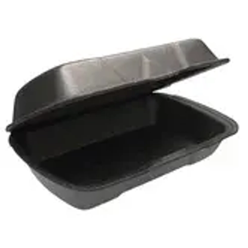 Ланч-бокс LB-230 Чёрная ЭКОНОМ (235*145*70) 100шт/упак