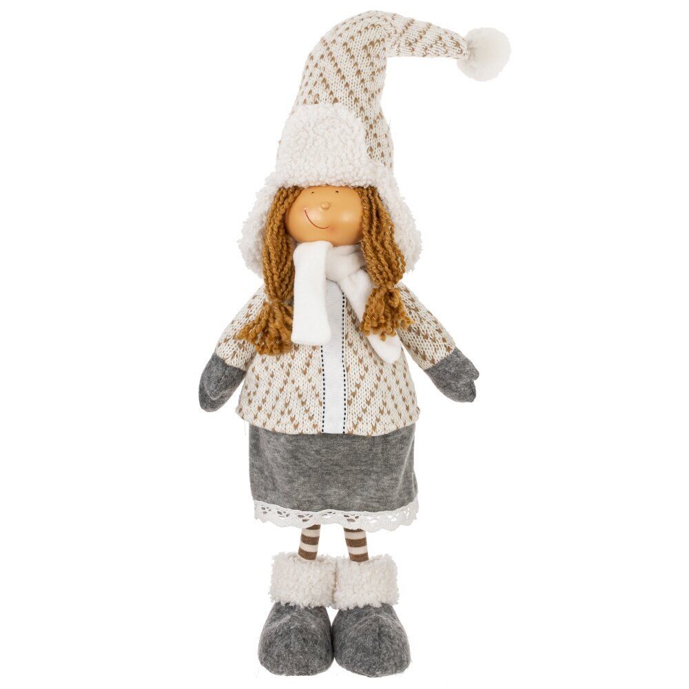 GAEM Игрушка набивная "Девочка", L12 W10 H49/29 см