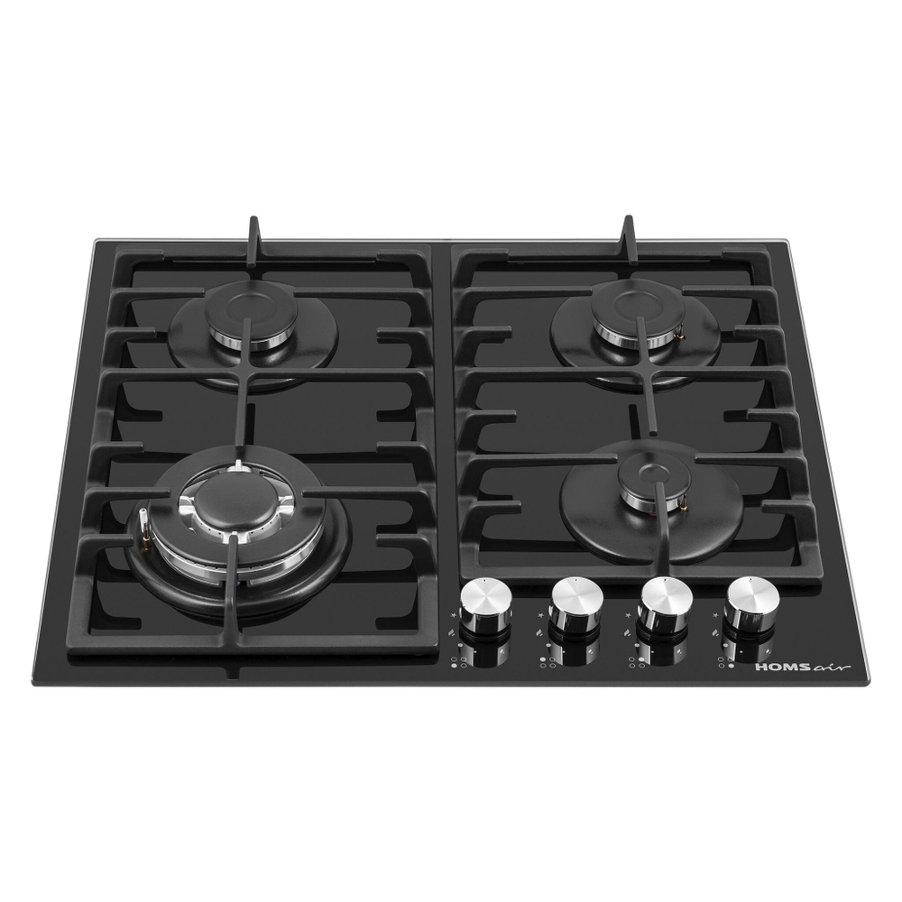 Газовая варочная панель HOMSair HGG646BK фото 3