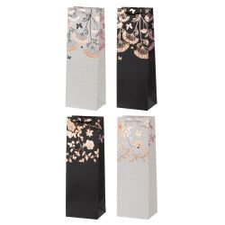 GAEM Пакет подарочный (бумага 210г/м2, блок микс 12шт), L12 W9 H35 см, 4в.