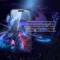 Стекло "Антишпион" от Nillkin для смартфона iPhone 15 Pro, серия Guardian Privacy Tempered Glass Screen Proetector