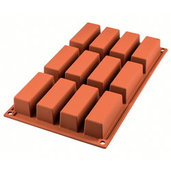 Форма силиконовая для приготовления пирожных mini cake, 17х30 см