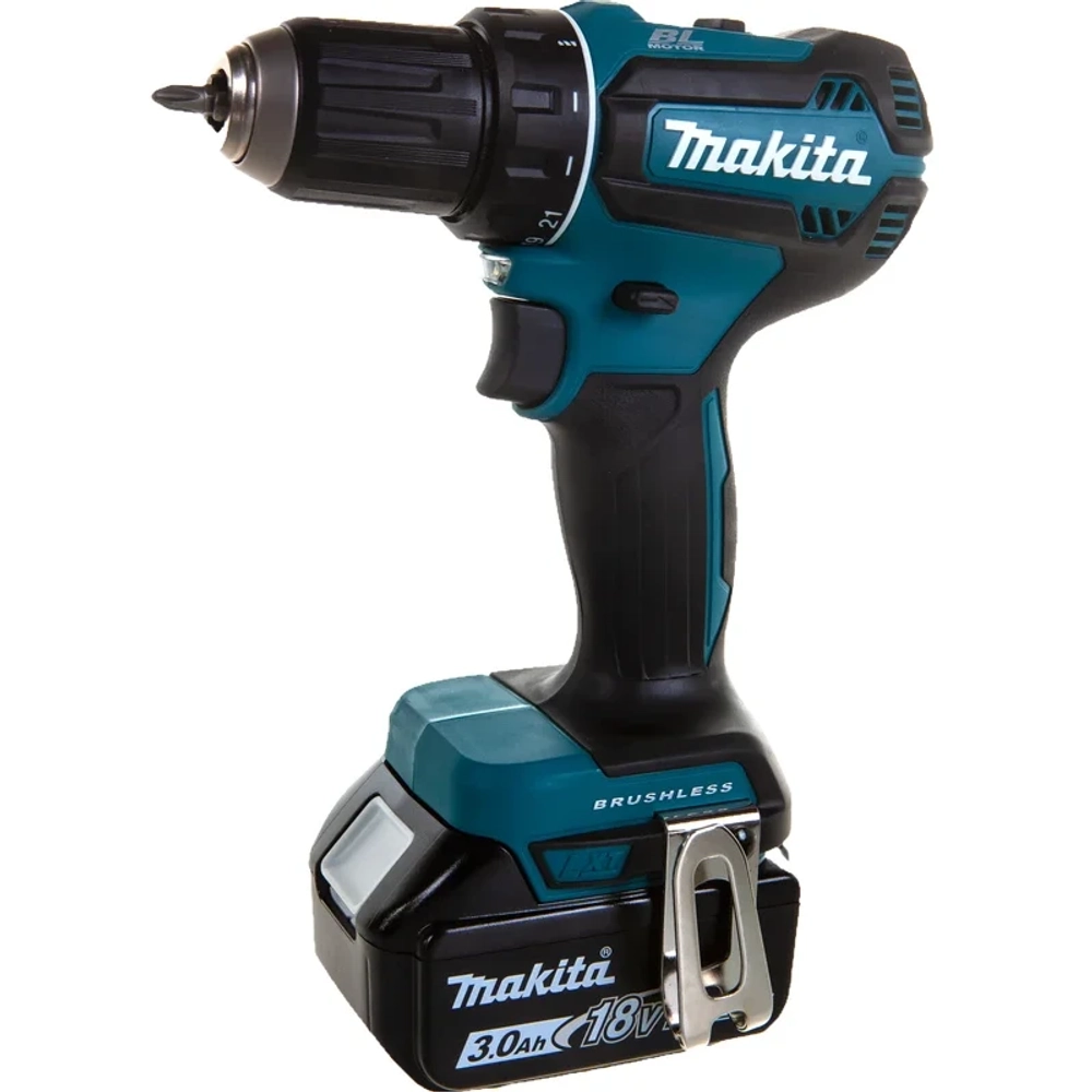Makita DDF485RF аккумуляторный шуруповерт (1 x 3 Ач, ЗУ)