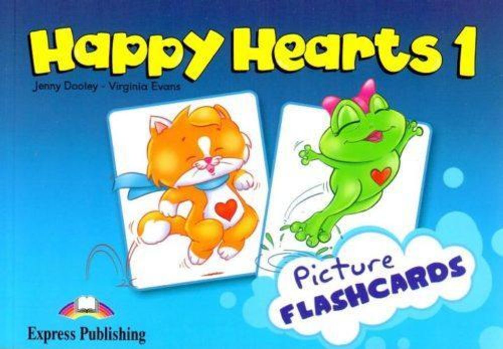 Happy Hearts 1. Flashcards. Наглядный материал. (international)