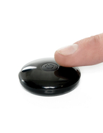 Кофейный перезаряжаемый фаллопротез 10 Hollow Strap-on with Remote - 21,6 см. (Цвет: кофейный)