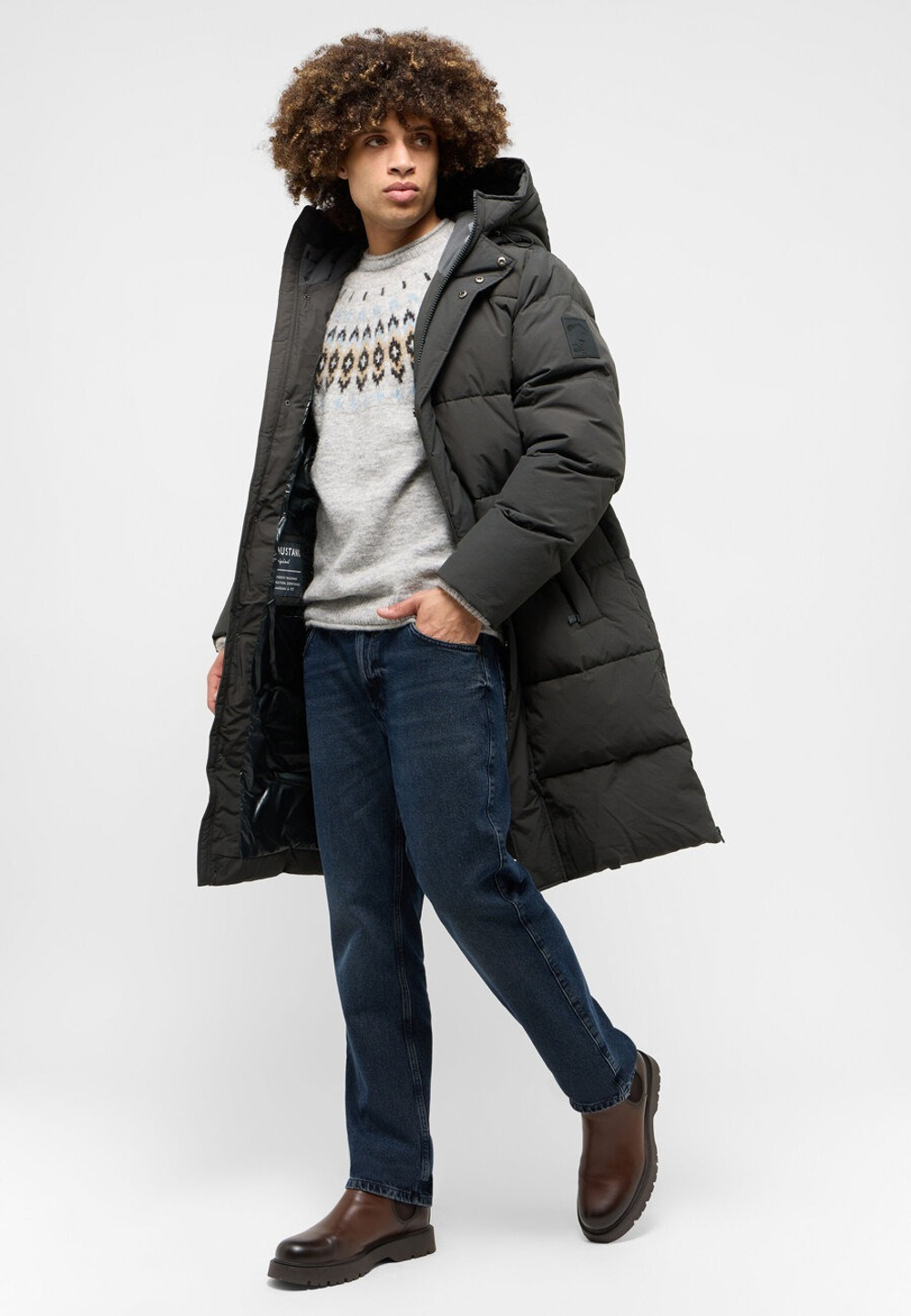 Куртка утепленная мужская MUSTANG Leroy