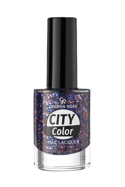 Golden Rose Лак для ногтей  City Color Nail Lacquer Glitter - 111