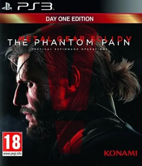 PS3 Metal Gear Solid 5 (V): The Phantom Pain (Б/У, Русские субтитры, BLES-02102)