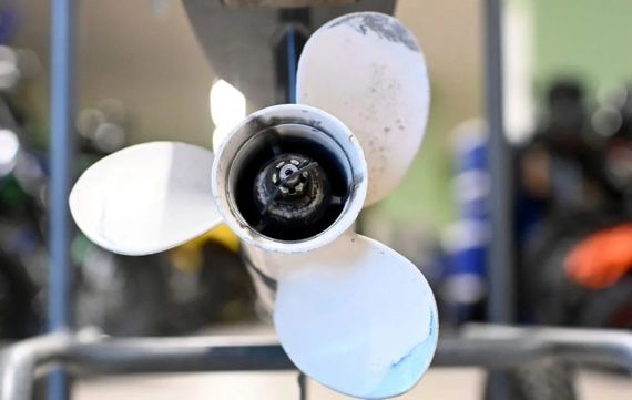 2х-тактный лодочный мотор YAMAHA 15FMHS Б/У