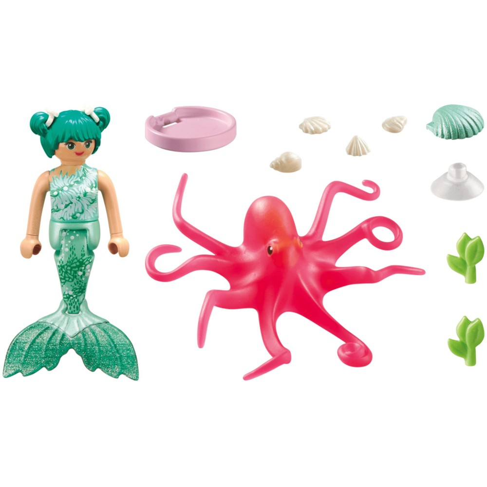 Playmobil - Princess Magic - Русалка с меняющим цветом осьминогом 71503