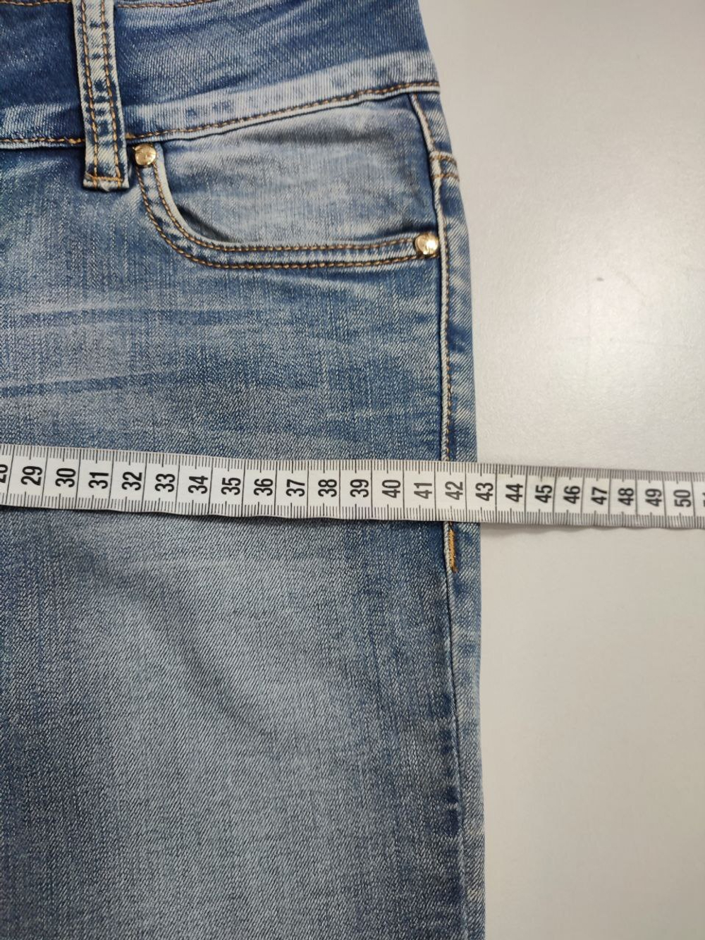 Джинсы T.M.B Jeans практичные 40 размер, новые