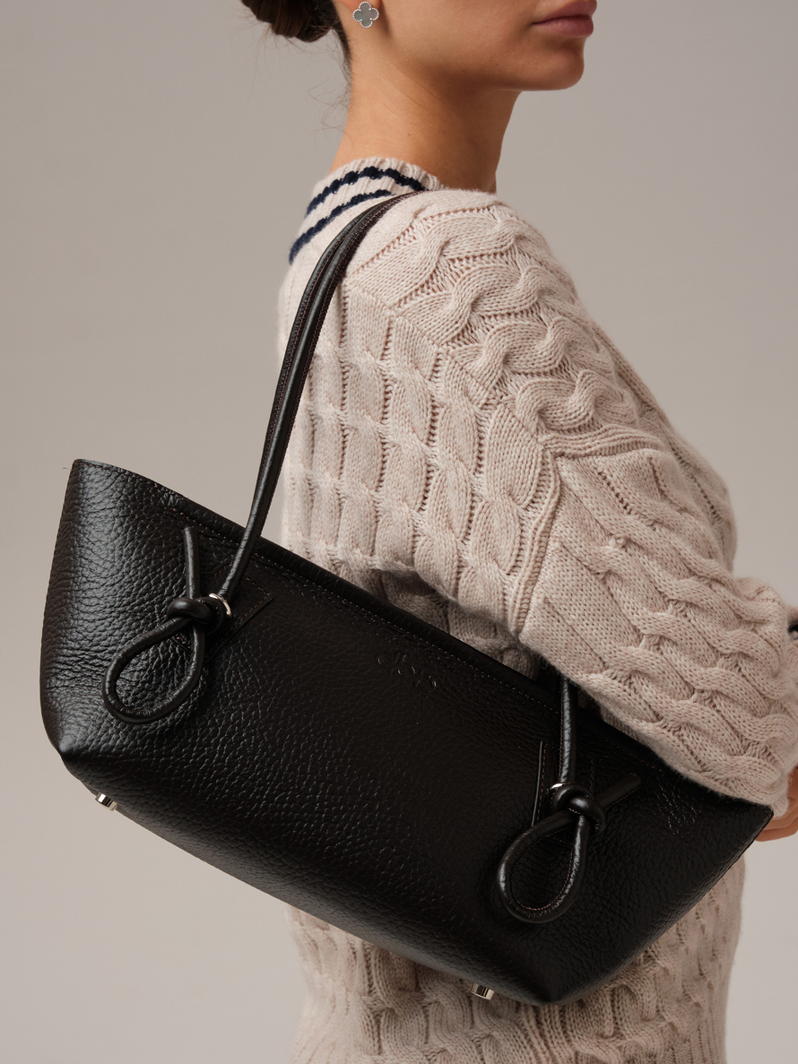 Кожаная сумка DBR 31340 темно-коричневый