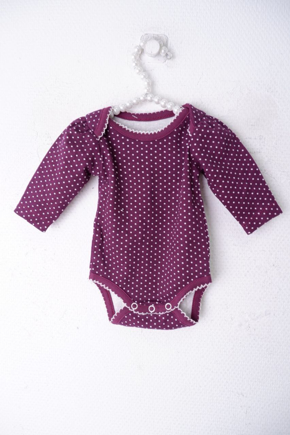 Боди в горошек на 1/3 месяцев