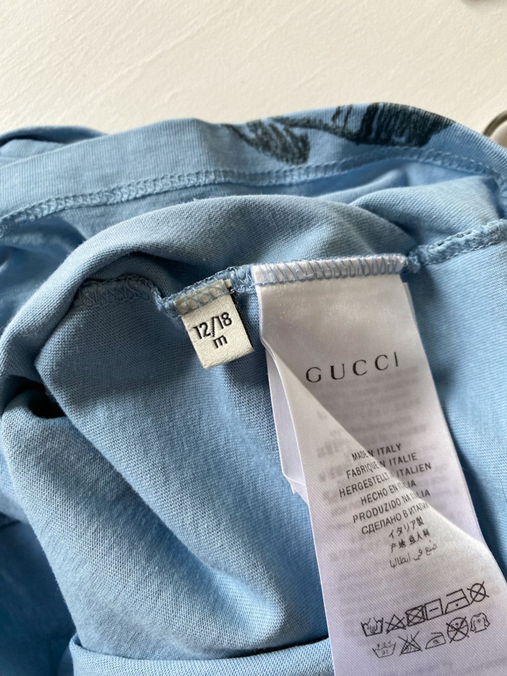 Хлопковая футболка Gucci, 86