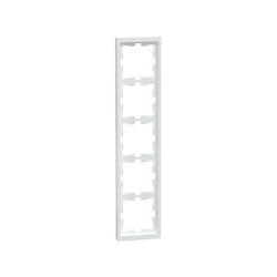Рамка MERTEN MTN4050-6535 D-Life 5 постовая белый лотос