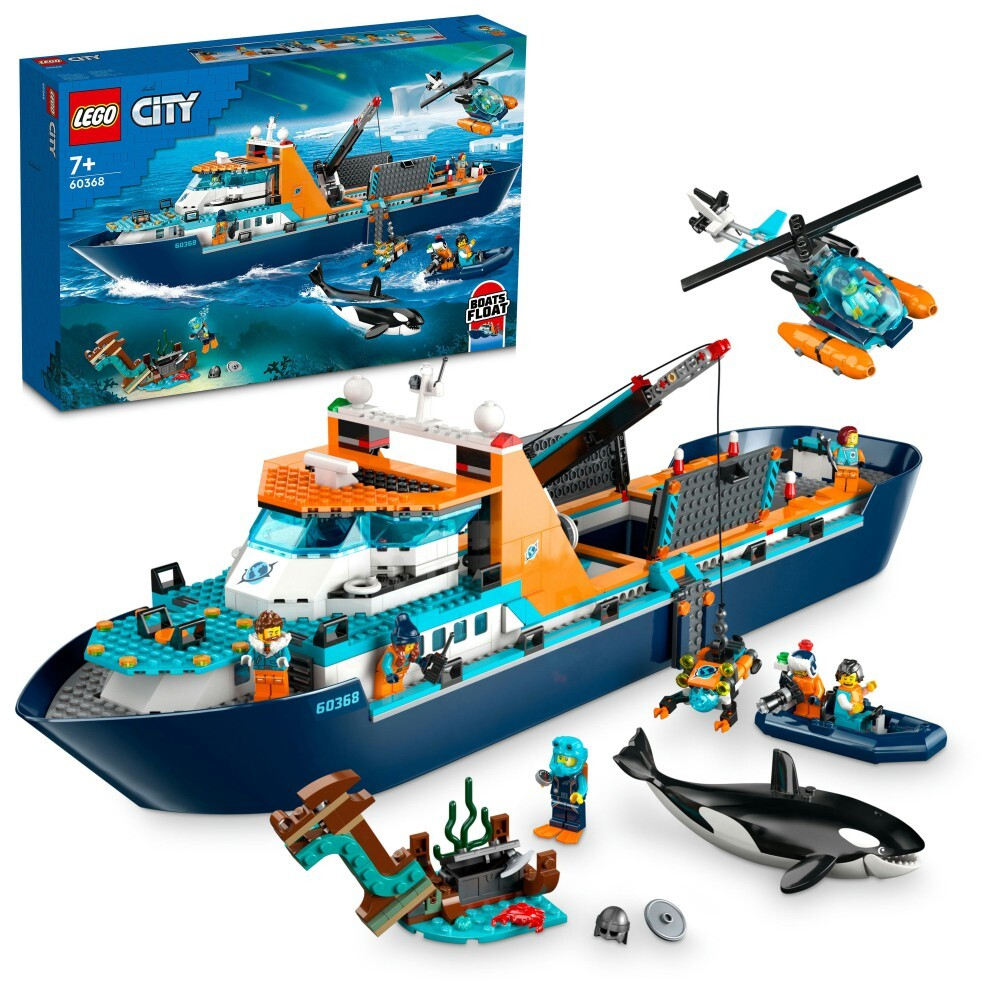 LEGO City — Лодка исследователя Арктики 60368