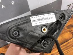 Зеркало правое 6 Pin Skoda Rapid 1 12-20 Б/У Оригинал 5JB857502M