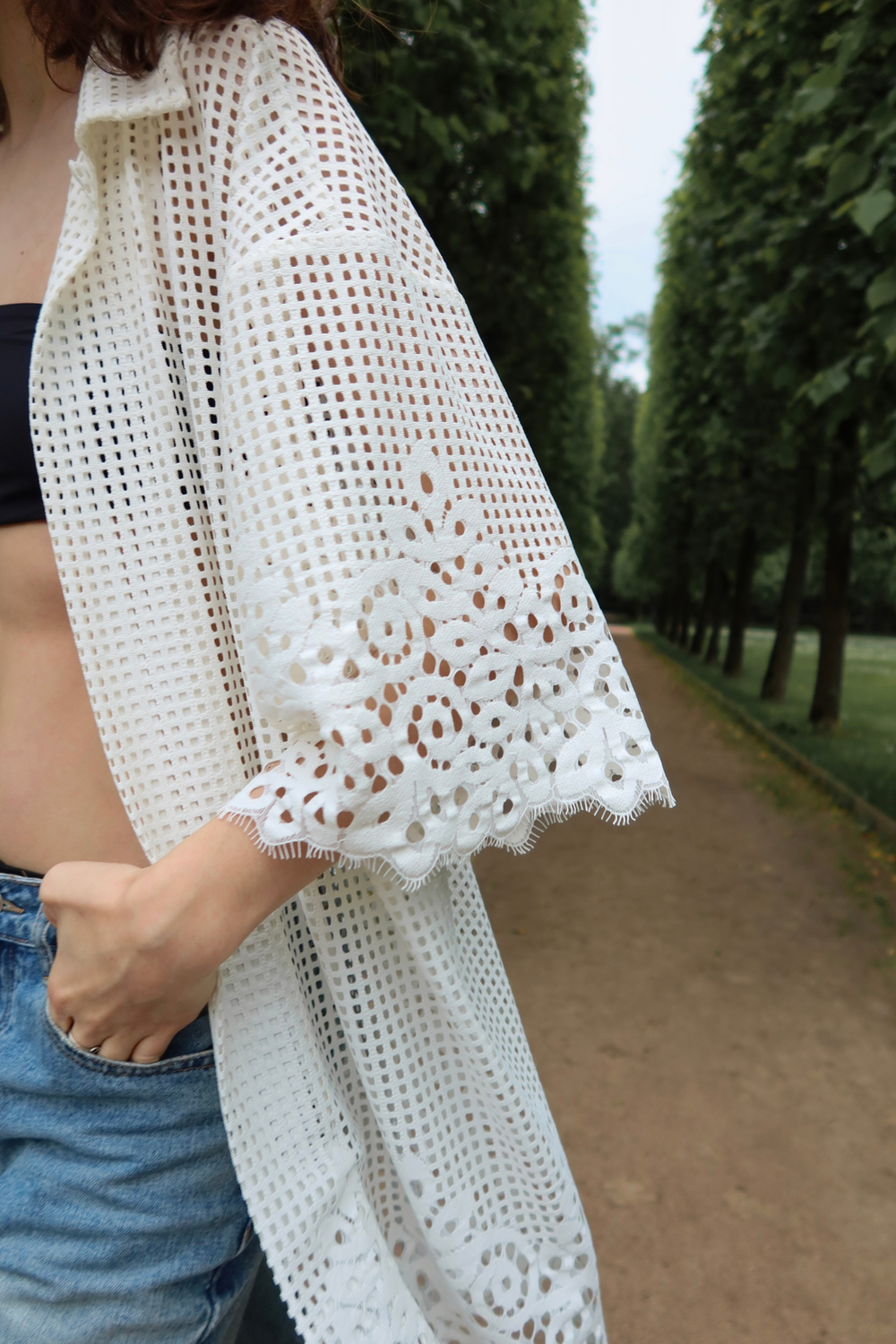 Рубашка белая