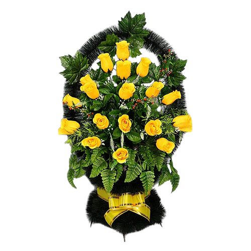 Траурная искусственная корзина «Александрия №02»