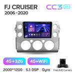 Teyes CC3 2K 9"для Toyota FJ Cruiser 2006-2020
