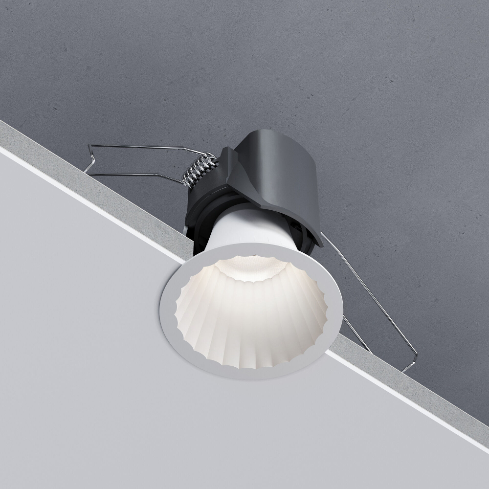 Встраиваемый светодиодный светильник Elektrostandard Arco 15274/LED 12W 4000K белый IP44