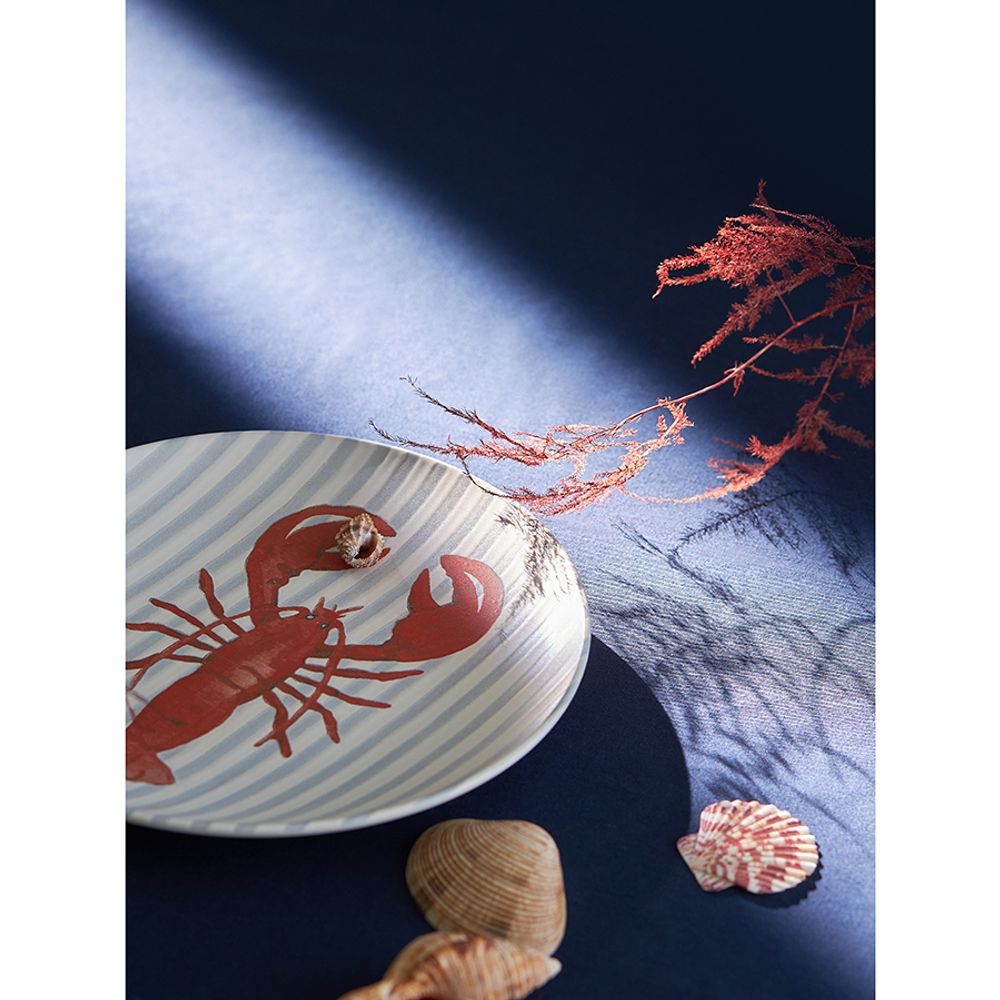 Набор из четырех тарелок Aquarium из коллекции Sea treasures, Ø21,5 см