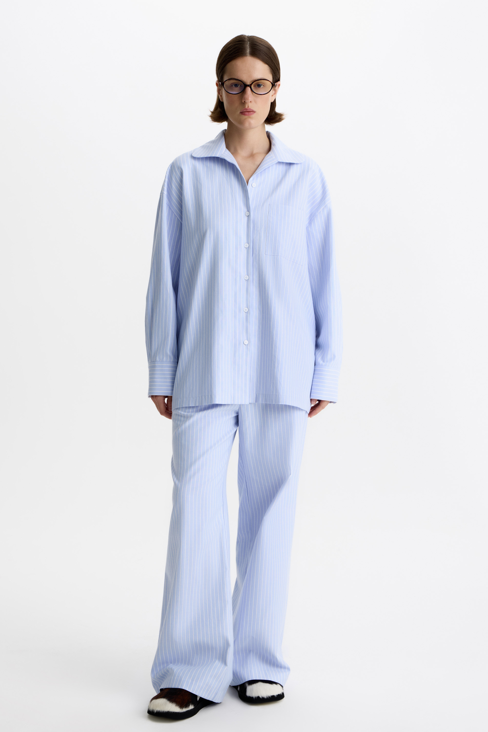 Стрит-пижама Kits голубая