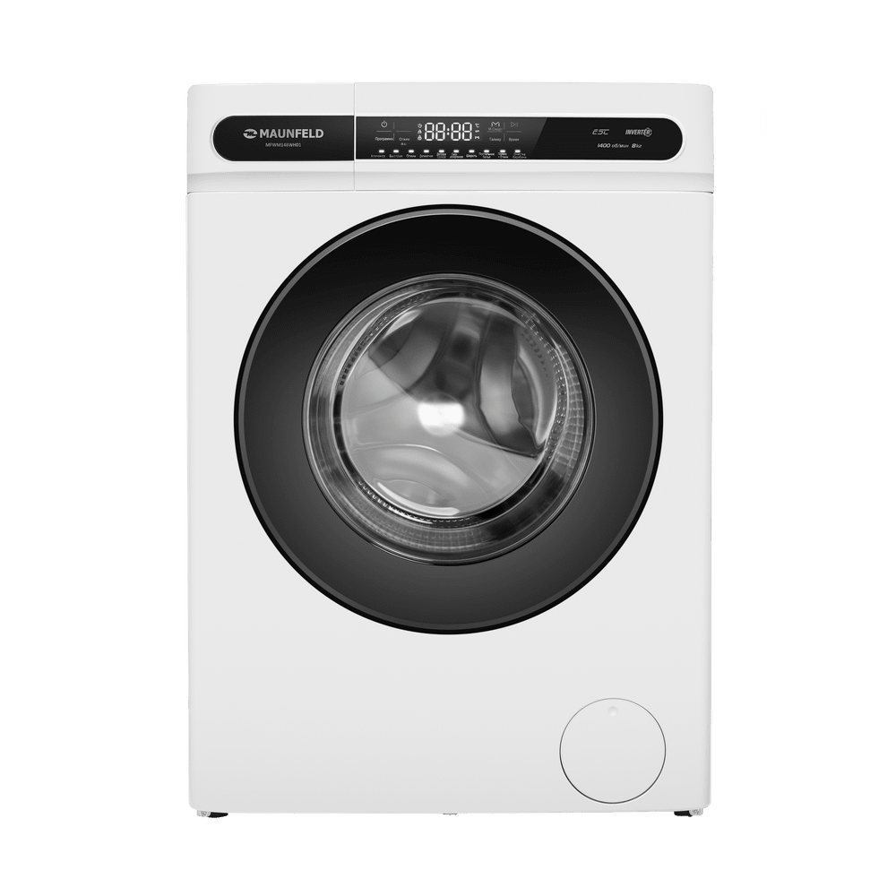 Стиральная машина c инвертором MAUNFELD MFWM148WH01 8 кг.