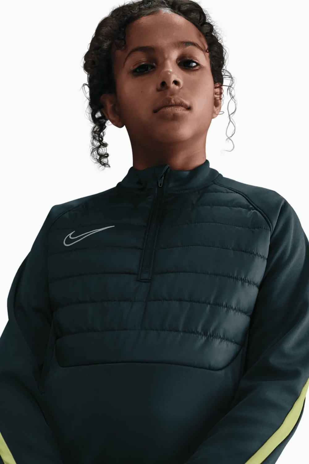 Кофта Nike Therma-FIT Academy Junior - зеленый