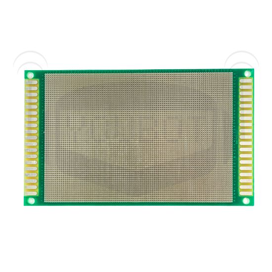 Плата для пайки двухсторонняя 9*15см шаг 1,27 мм