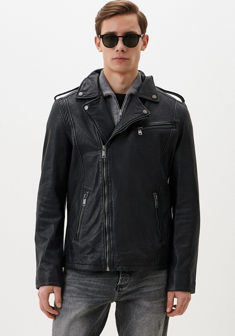 Куртка men´s leather jacket MU-M241-141-5127