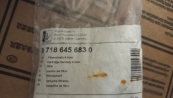 Картридж турбинки (датчик протока ГВС) с металлическим фильтром BOSCH Gaz 2000W/6000W арт. 87186456830