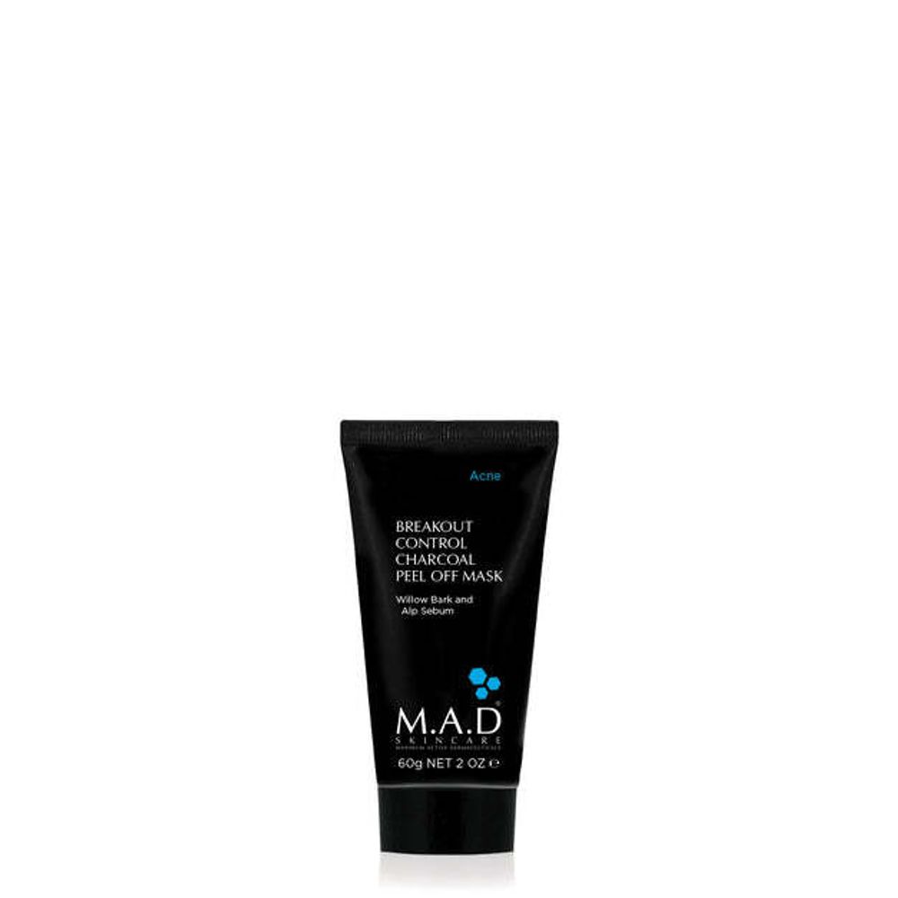 M.A.D ACNE ОТШЕЛУШИВАЮЩАЯ МАСКА-ПЛЕНКА PEEL OFF С УГЛЕМ 60ml