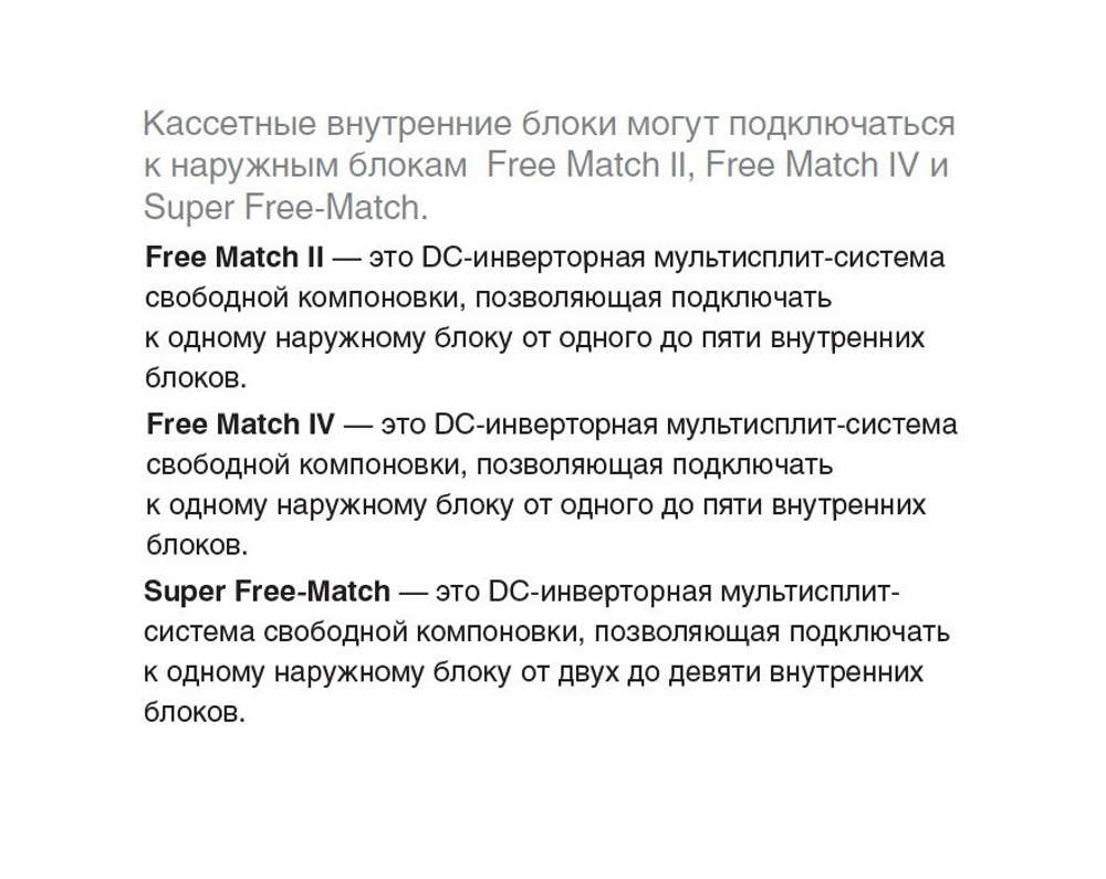 Кассетный блок Gree GKH(12)BA-K3DNA2A/I inverter