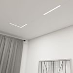 DK8004-CONN-WH Трековый светильник-коннектор SMART LINEAR, IP20, 18W, DIM, 3000K-6000K, белый
