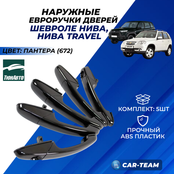 Евроручки дверей на Лада Нива Travel, Шевроле Нива "Тюн-Авто"