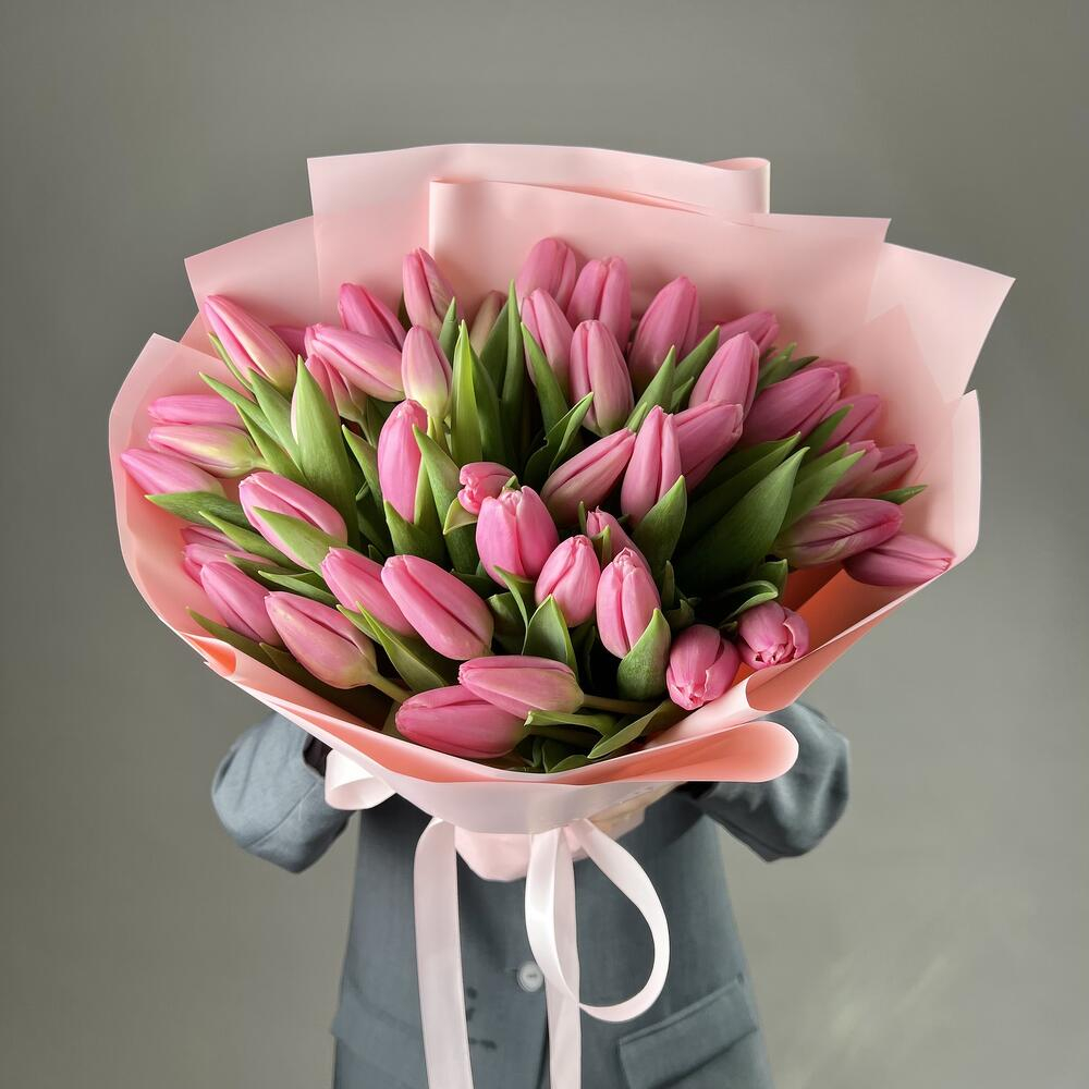 Букет из тюльпанов