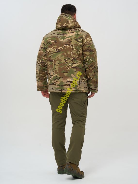 Тактическая зимняя куртка (Бушлат) с фольгой Мультикам