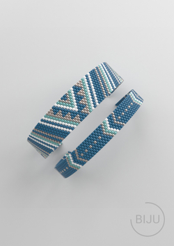 Схема PEYOTE, Схема браслета мозаичное плетение, узор из Miyuki Delica 11/0, файл PDF, №147