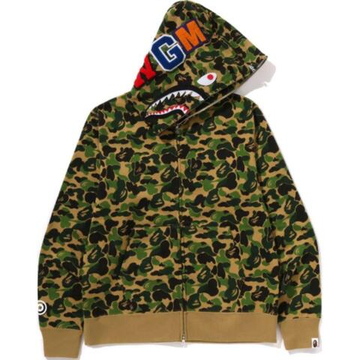 A Bathing Ape Abc Camo Separate Shark Full Zip Худи