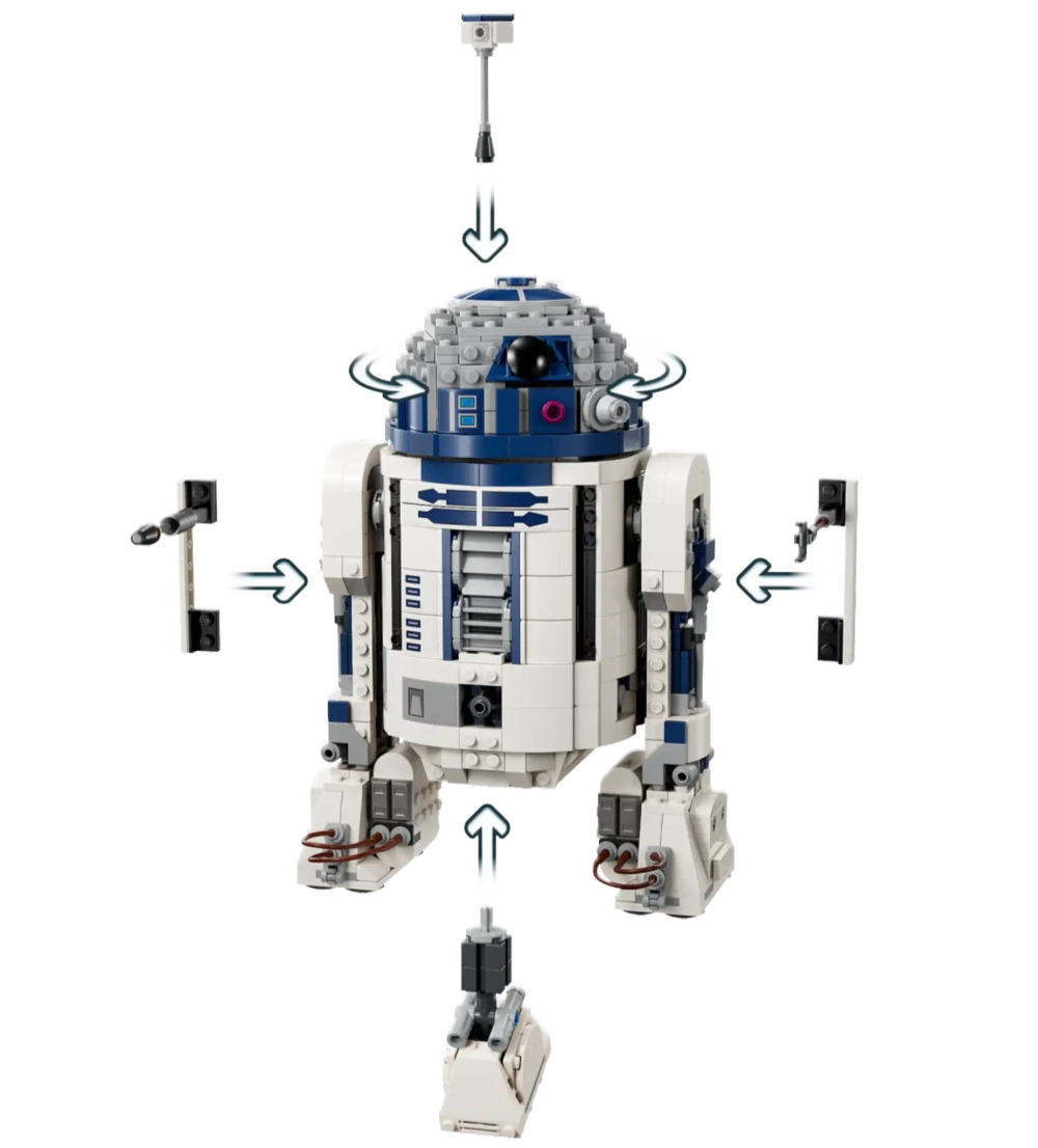 Конструктор LEGO Star Wars 75379 Дроид R2-D2